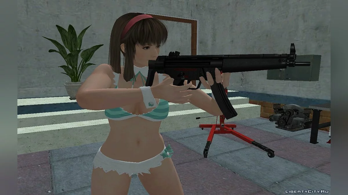 Hitomi dalam bikini / GTA San Andreas
