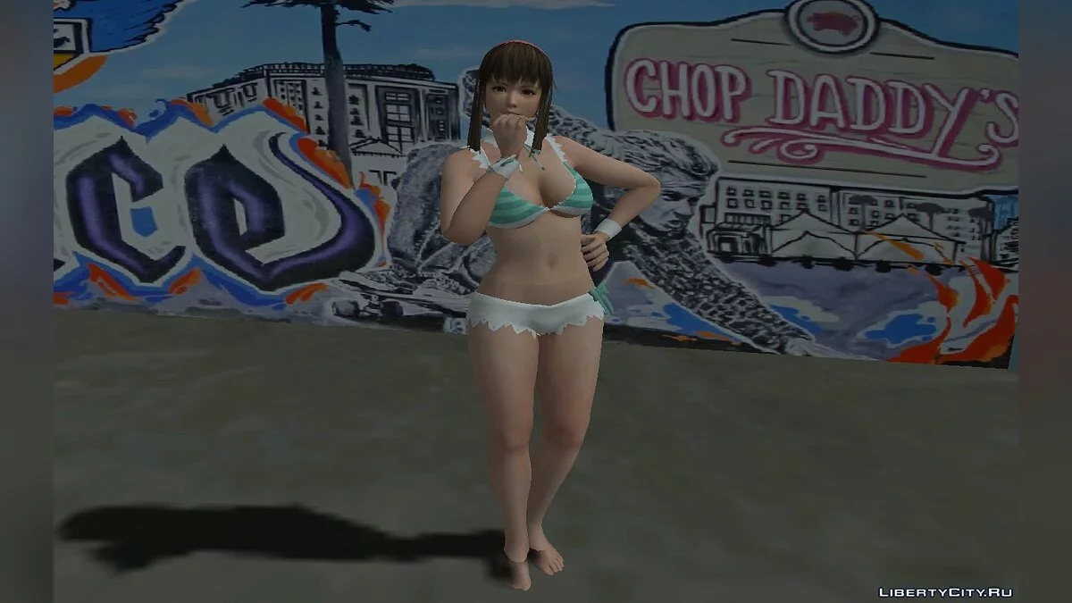 Hitomi dalam bikini / GTA San Andreas
