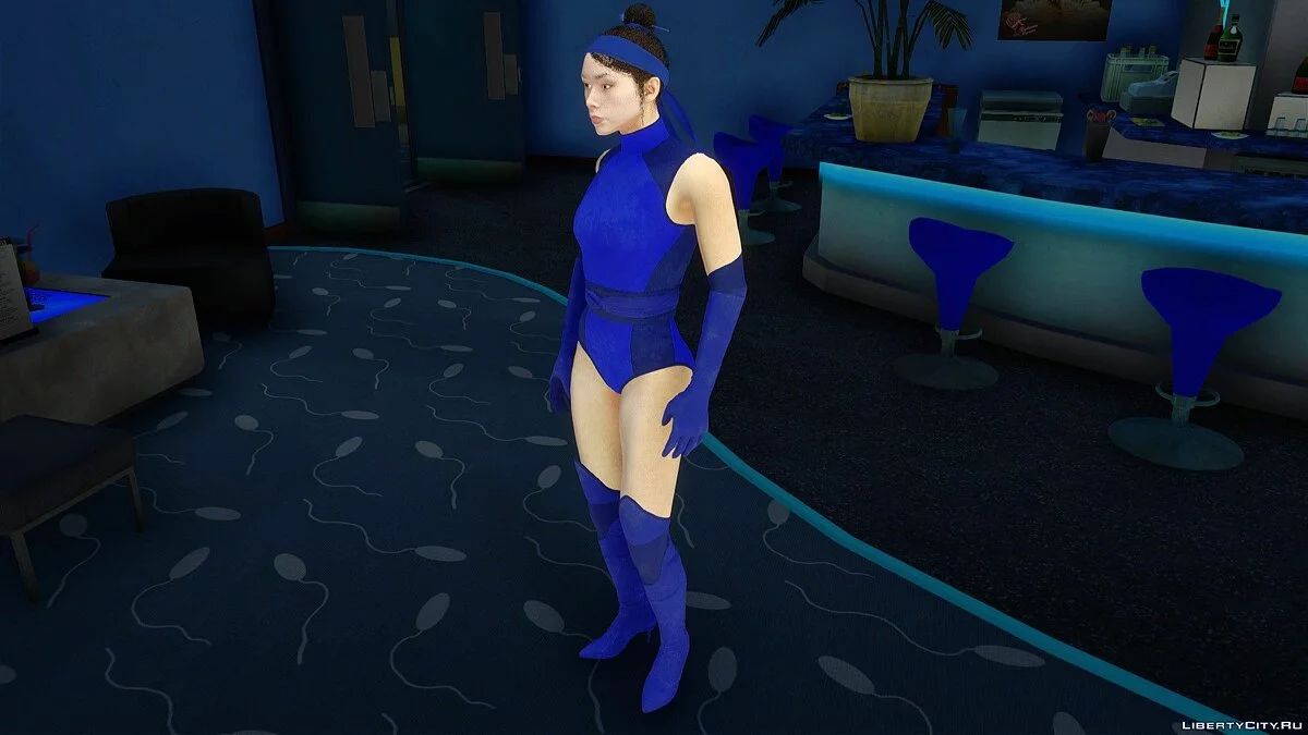 Kitana aus Mortal Kombat 11 / GTA San Andreas