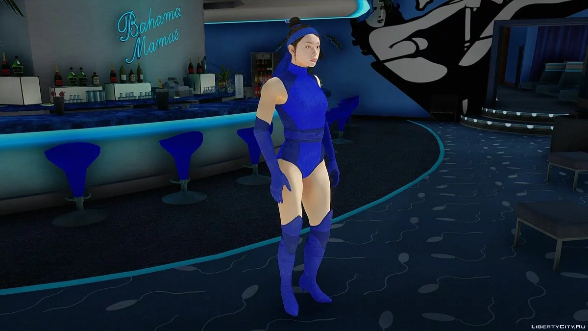 Kitana aus Mortal Kombat 11 / GTA San Andreas