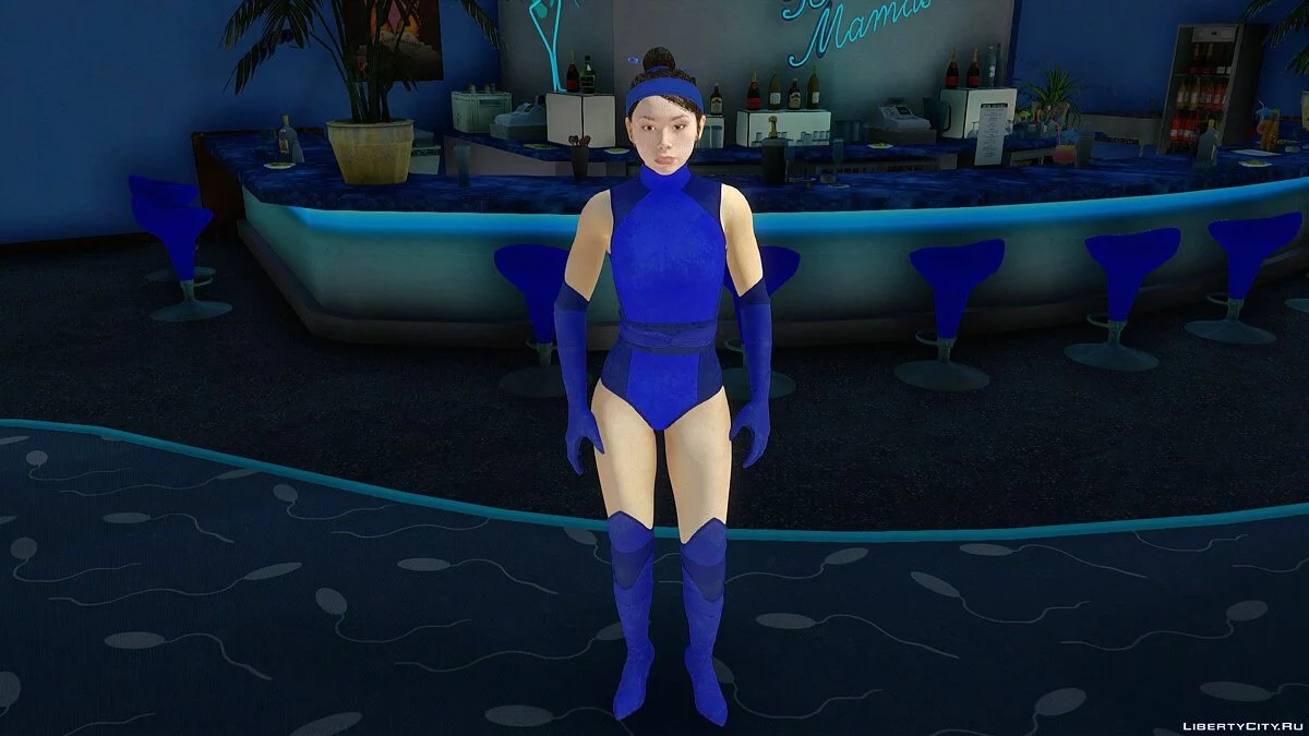 Kitana aus Mortal Kombat 11 / GTA San Andreas
