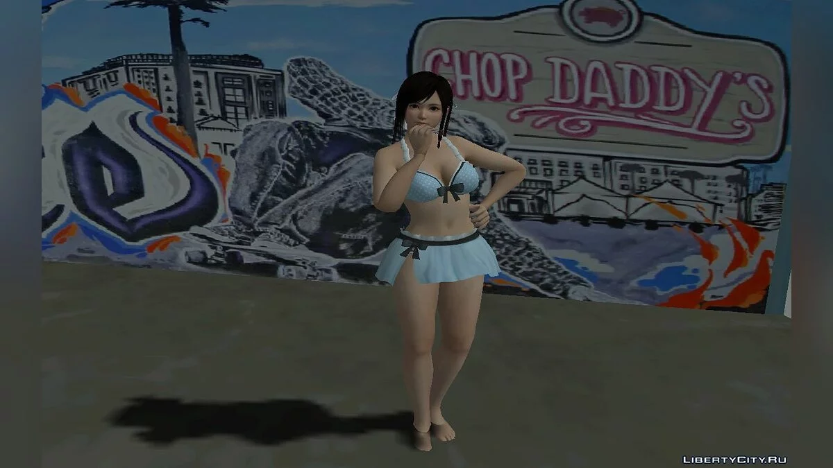 Kokoro en maillot de bain / GTA San Andreas