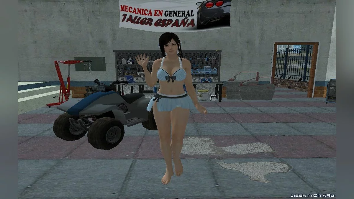 Kokoro en maillot de bain / GTA San Andreas
