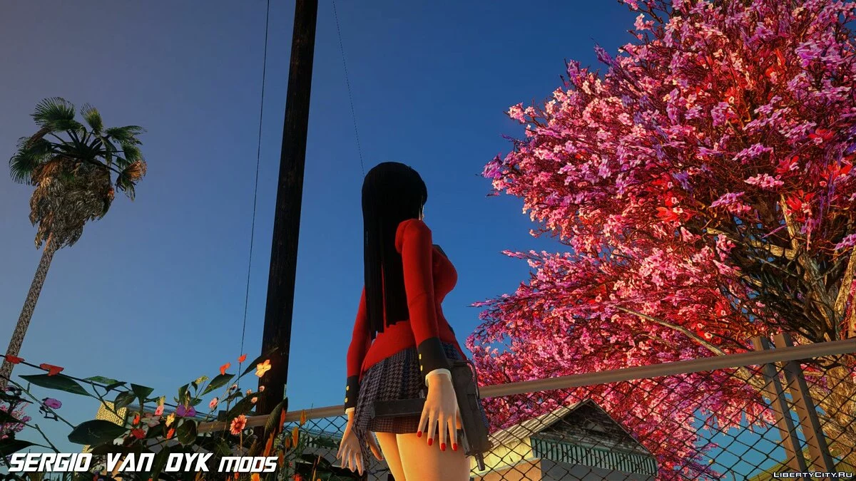 Kokoro en la ropa de Yumeko Jabami de Kakegurui / GTA San Andreas