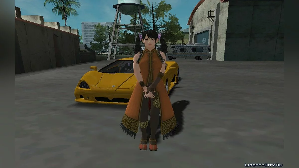 Ling Xiaoyu de Tekken 7 / GTA San Andreas
