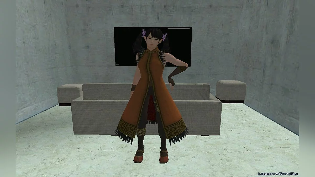 Ling Xiaoyu de Tekken 7 / GTA San Andreas