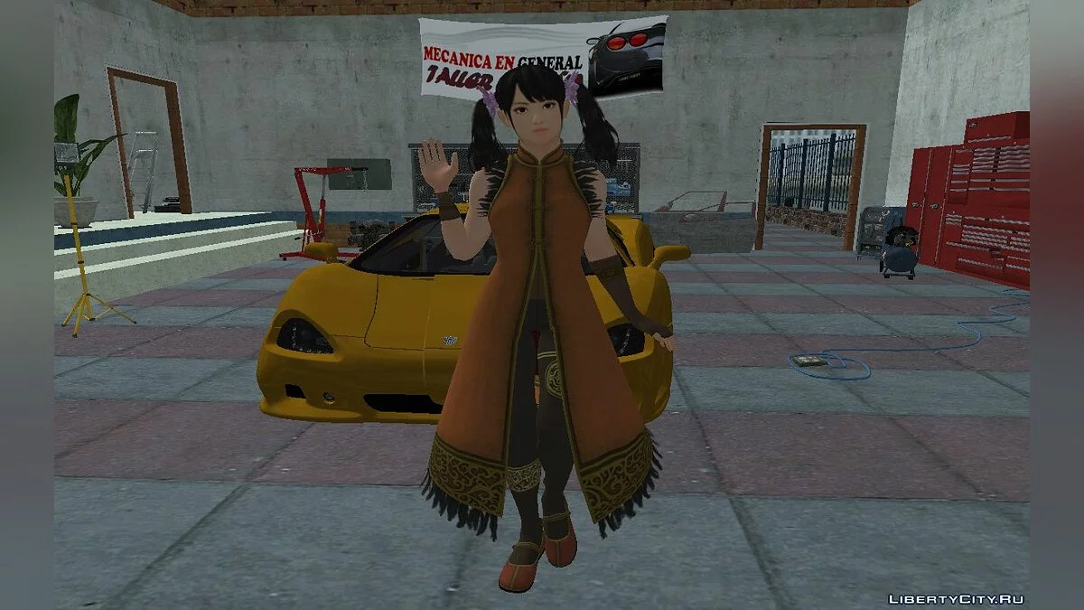 Ling Xiaoyu de Tekken 7 / GTA San Andreas