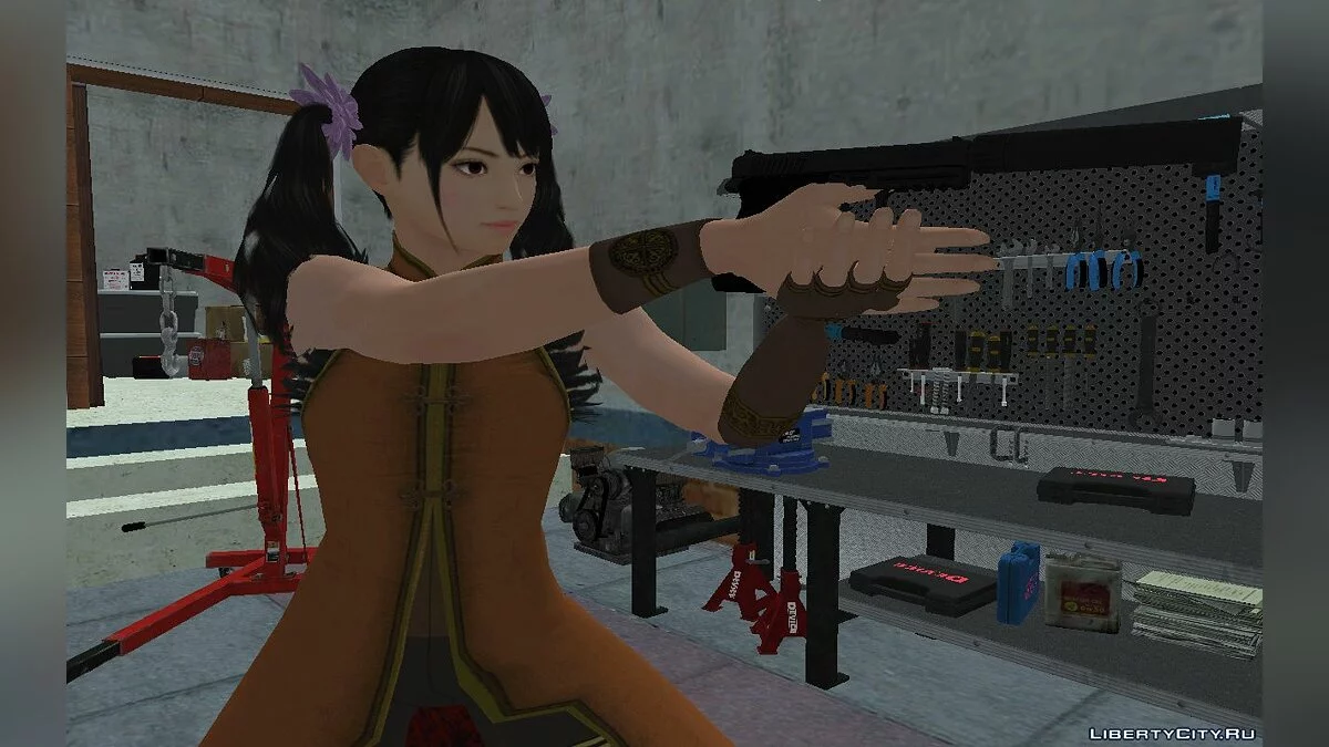 Ling Xiaoyu de Tekken 7 / GTA San Andreas