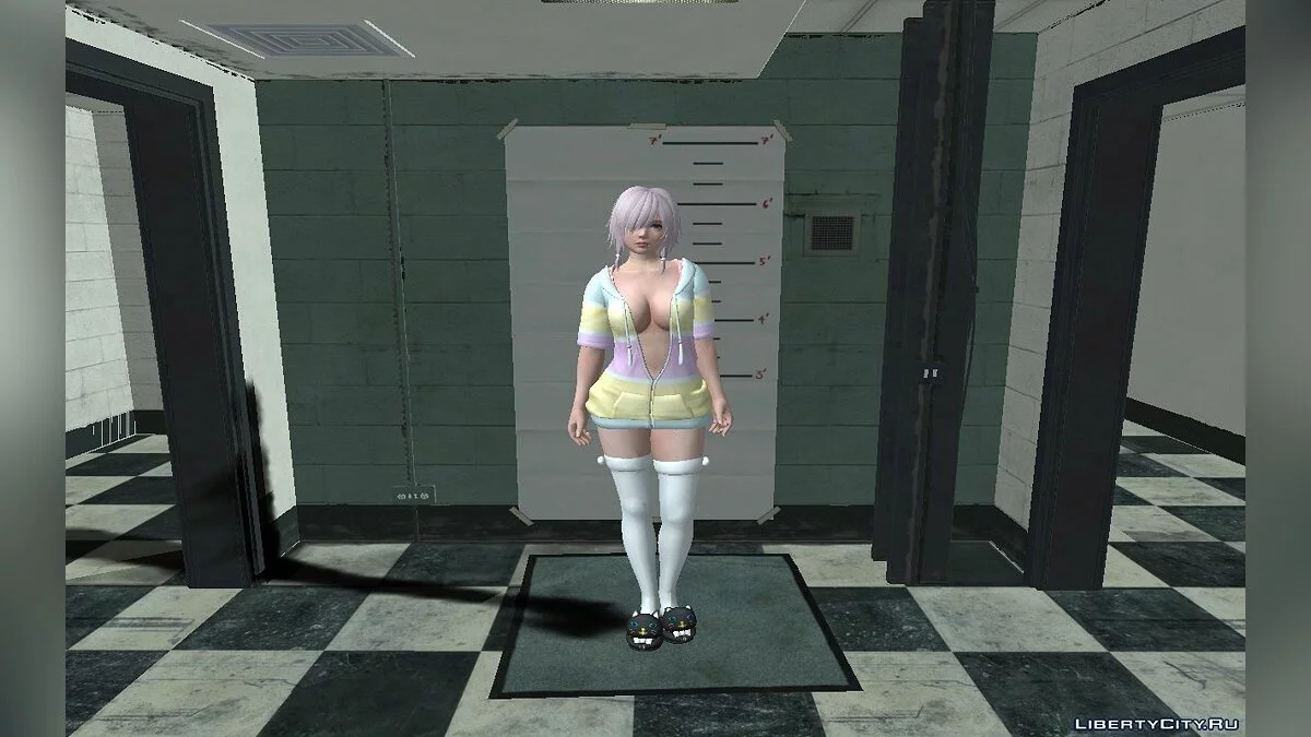 Luna Loose Fluffy Parka / GTA San Andreas