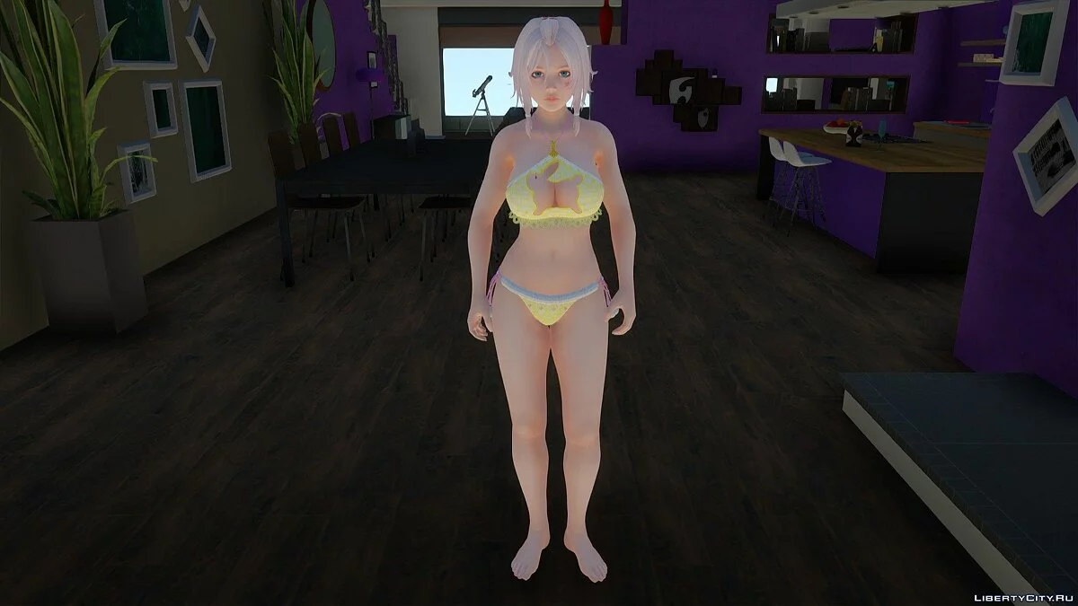 Luna en bikini de Dead or Alive Xtreme Venus Vacation / GTA San Andreas