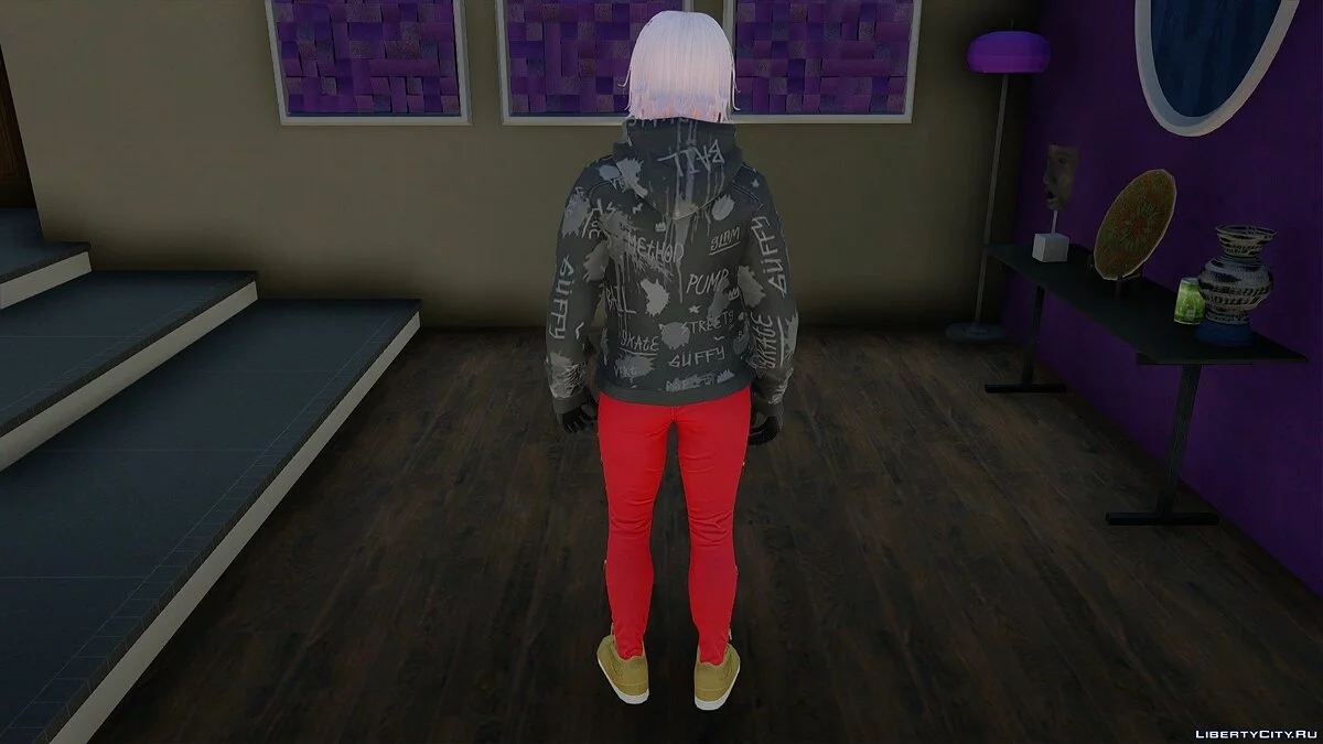 Luna em roupas casuais v2 / GTA San Andreas