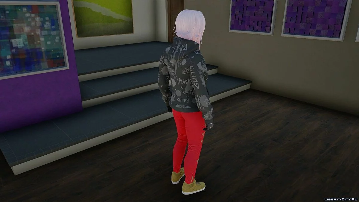Luna em roupas casuais v2 / GTA San Andreas