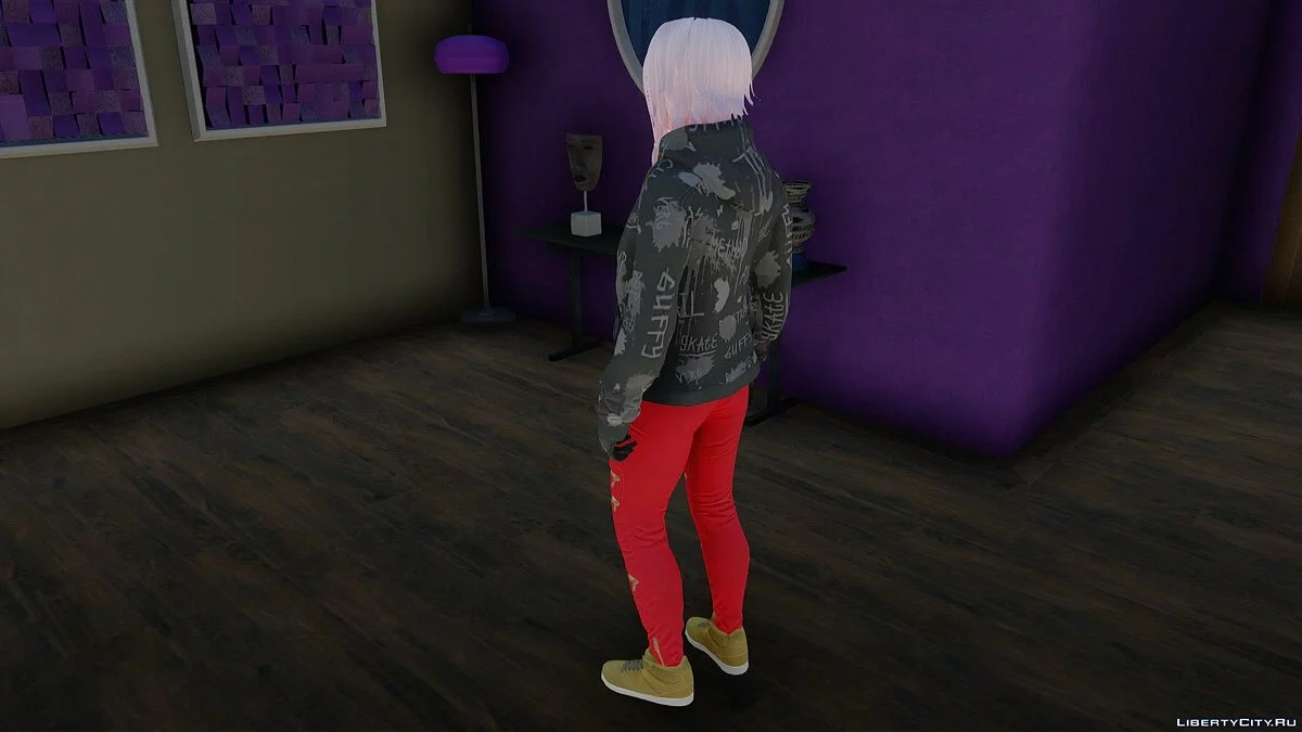 Luna em roupas casuais v2 / GTA San Andreas