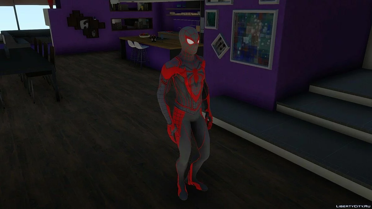 Miles Morales (Spider-Man) / GTA San Andreas