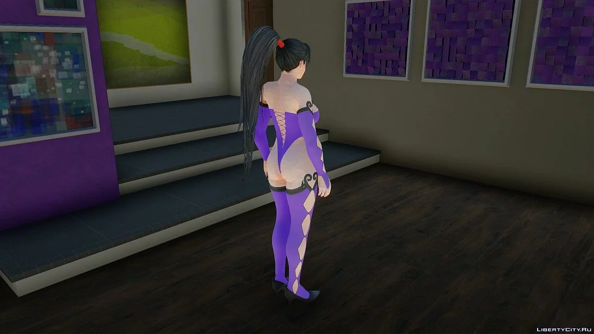 Momiji en costume de strip-teaseuse / GTA San Andreas