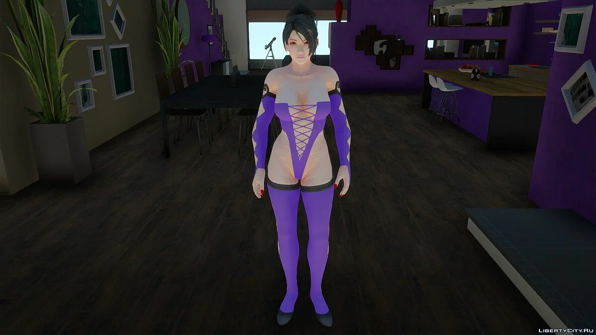 Momiji en costume de strip-teaseuse / GTA San Andreas