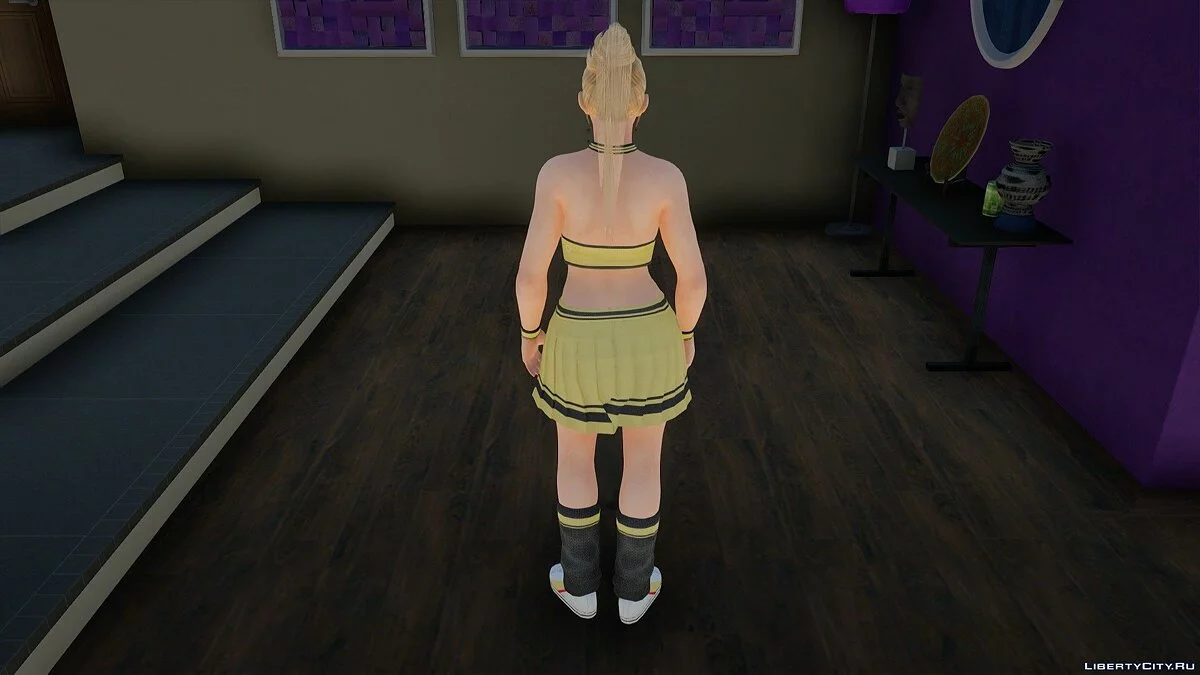 Rachel como Cheerleader / GTA San Andreas