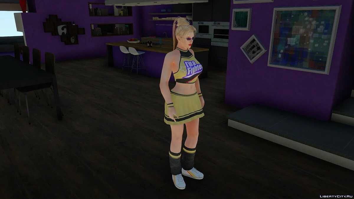 Rachel como Cheerleader / GTA San Andreas