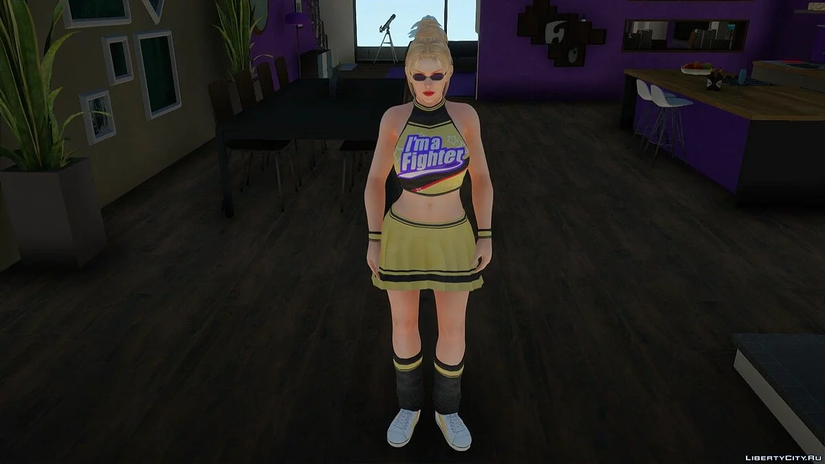 Rachel como Cheerleader / GTA San Andreas