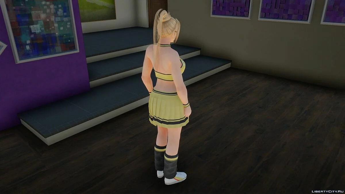 Rachel como Cheerleader / GTA San Andreas