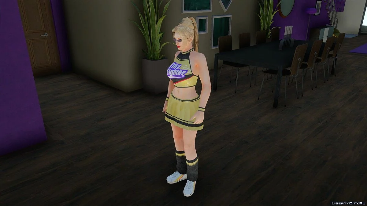 Rachel como Cheerleader / GTA San Andreas
