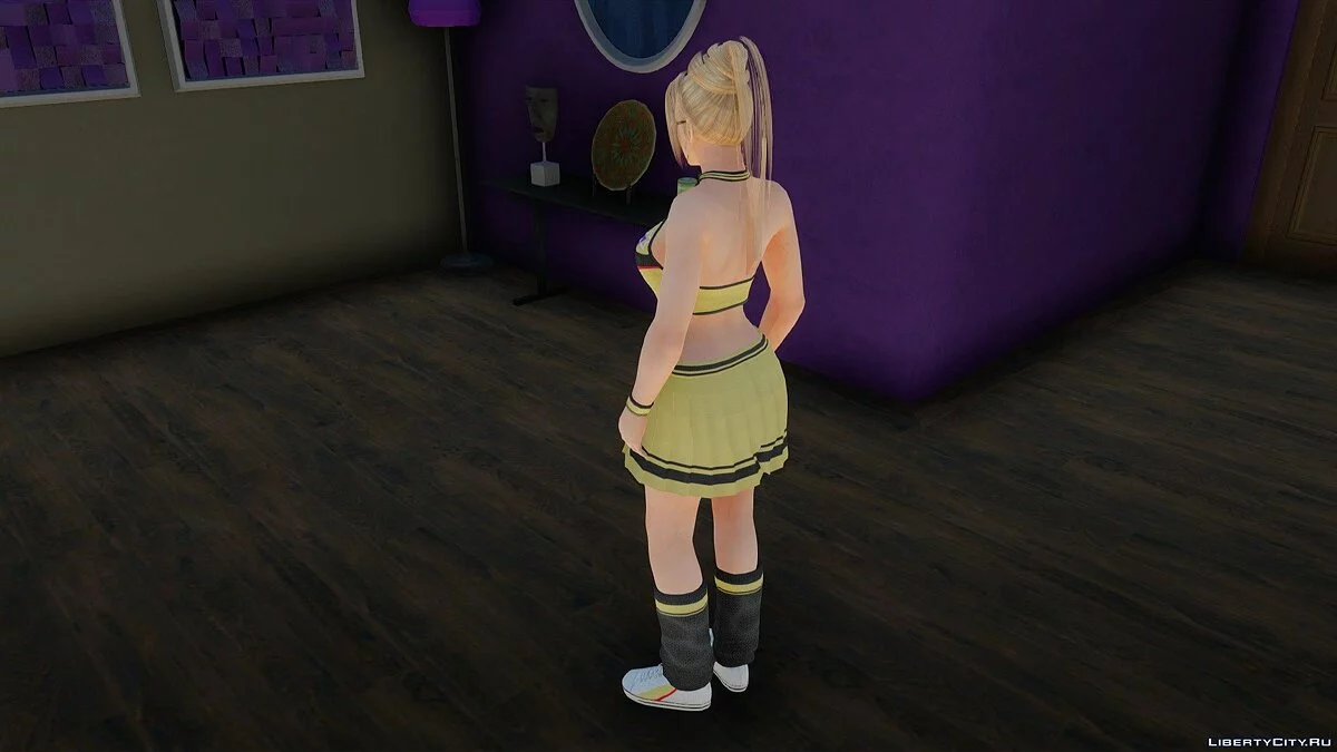 Rachel como Cheerleader / GTA San Andreas