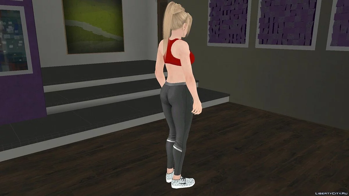 Rachel en ropa deportiva / GTA San Andreas
