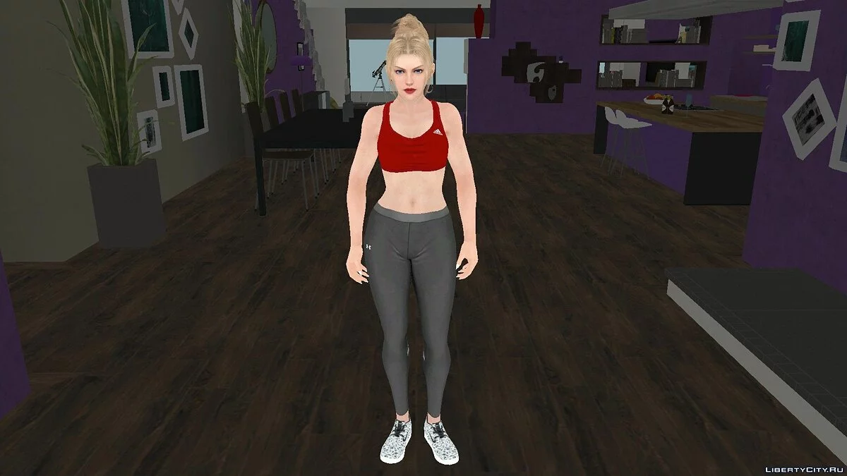 Rachel en ropa deportiva / GTA San Andreas