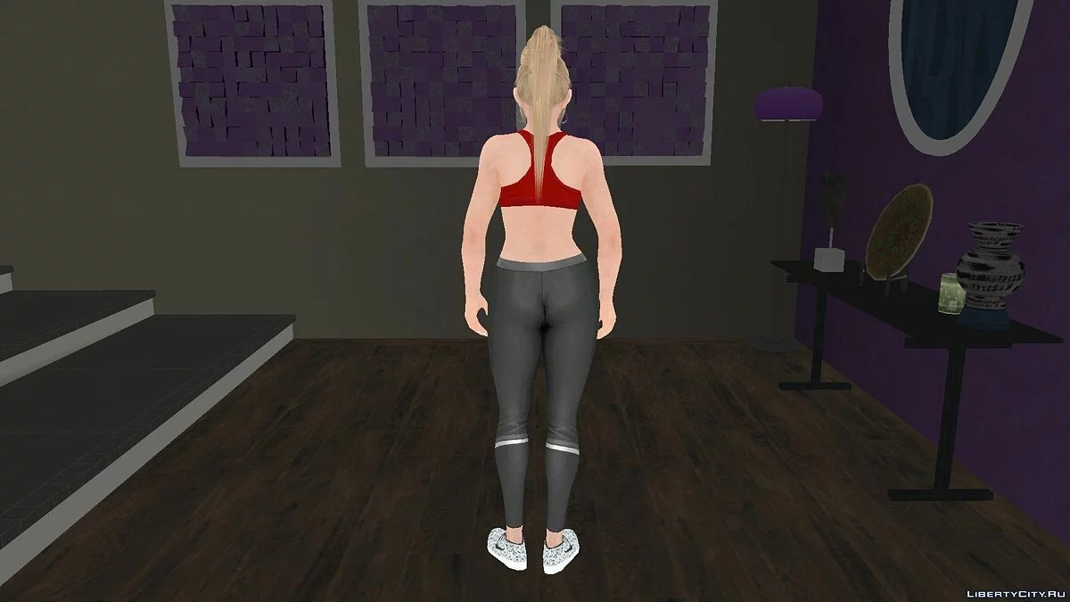 Rachel en ropa deportiva / GTA San Andreas