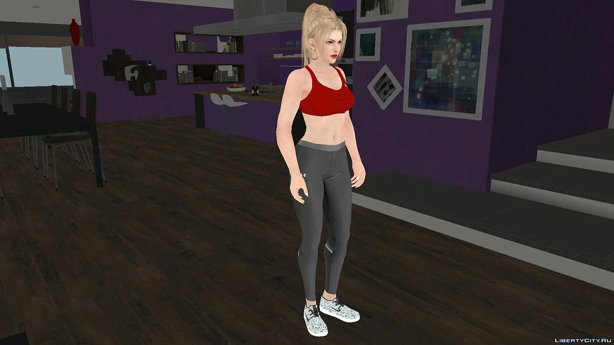 Rachel en ropa deportiva / GTA San Andreas