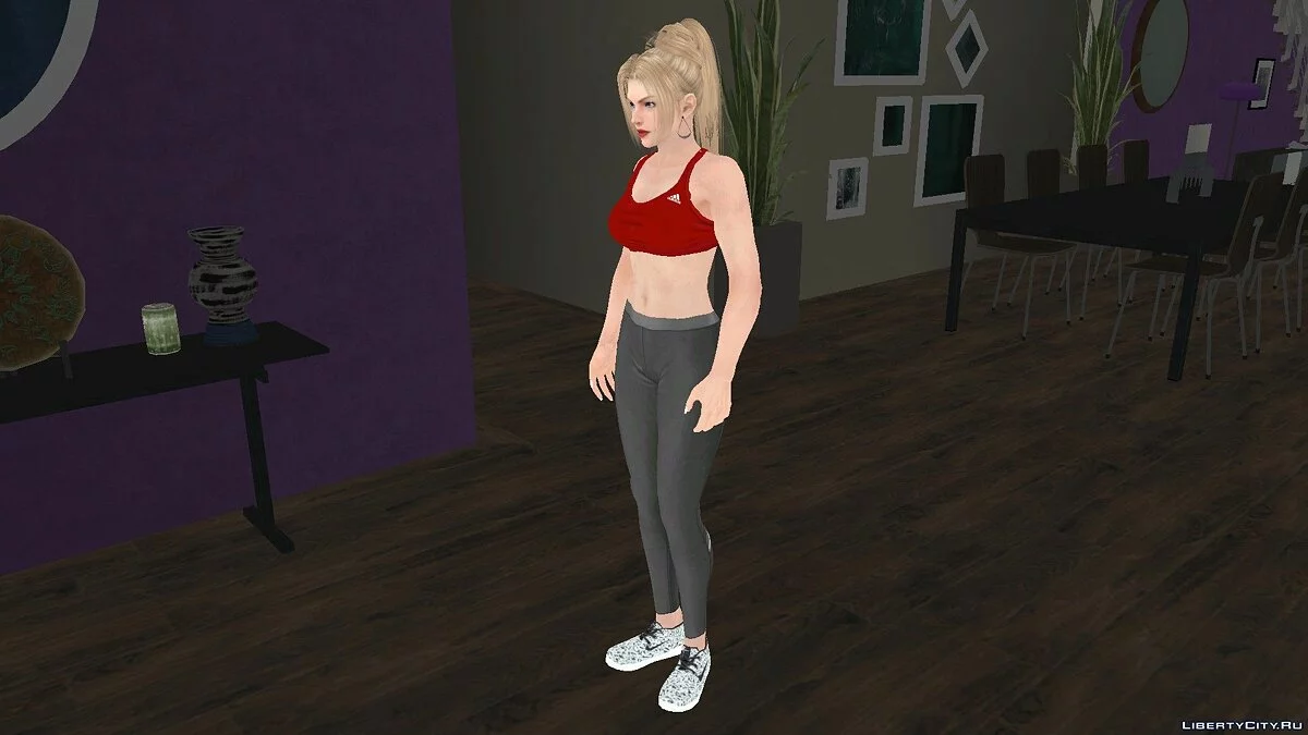 Rachel en ropa deportiva / GTA San Andreas