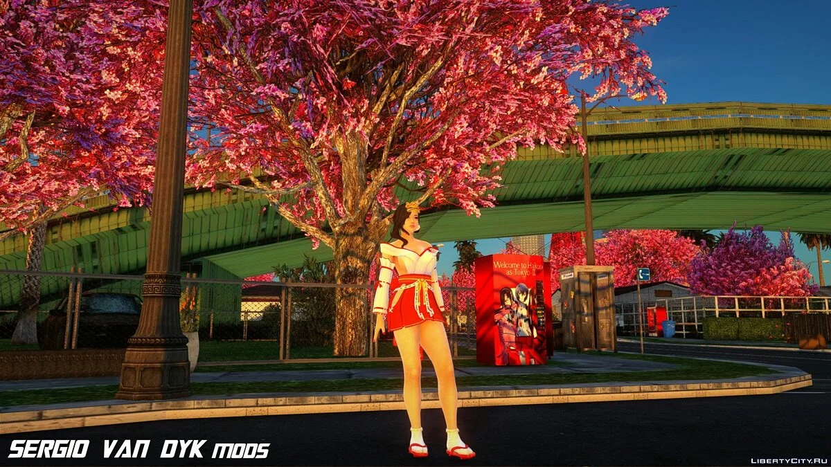 Sayuri - Mikomai 5K de Dead or Alive Xtreme Venus Vacation / GTA San Andreas