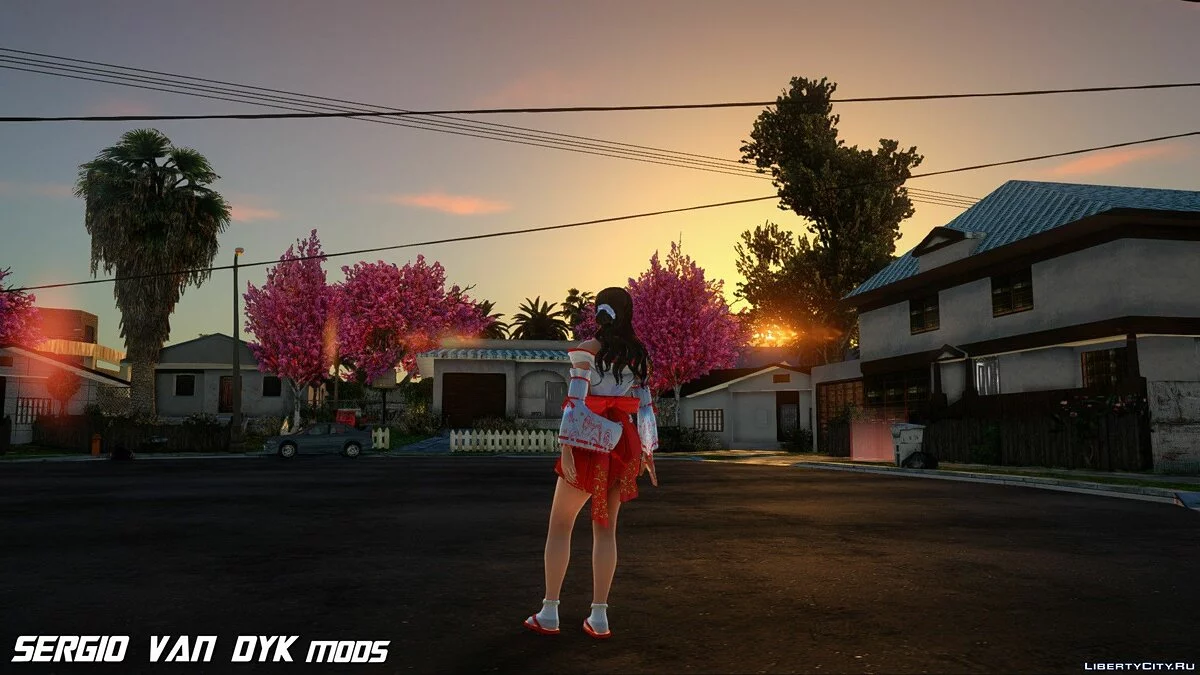 Sayuri - Mikomai 5K de Dead or Alive Xtreme Venus Vacation / GTA San Andreas