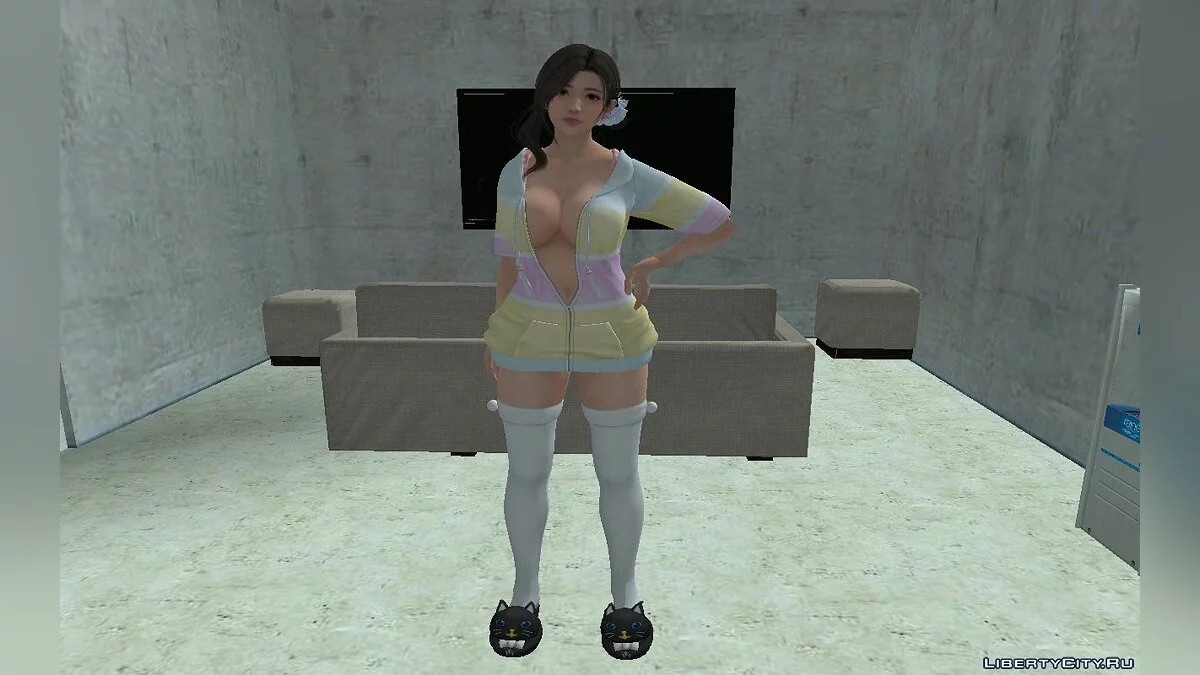 Sayuri (Parka suelta y esponjosa) / GTA San Andreas