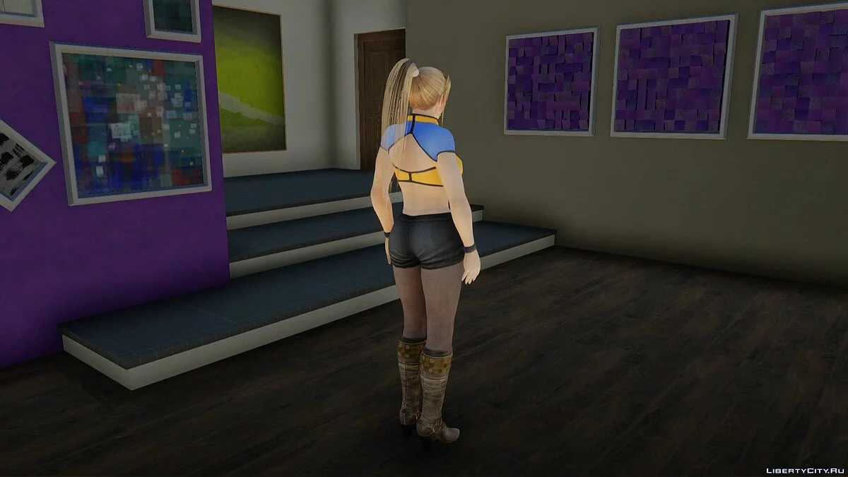Sarah Bryant aus Virtua Fighter / GTA San Andreas