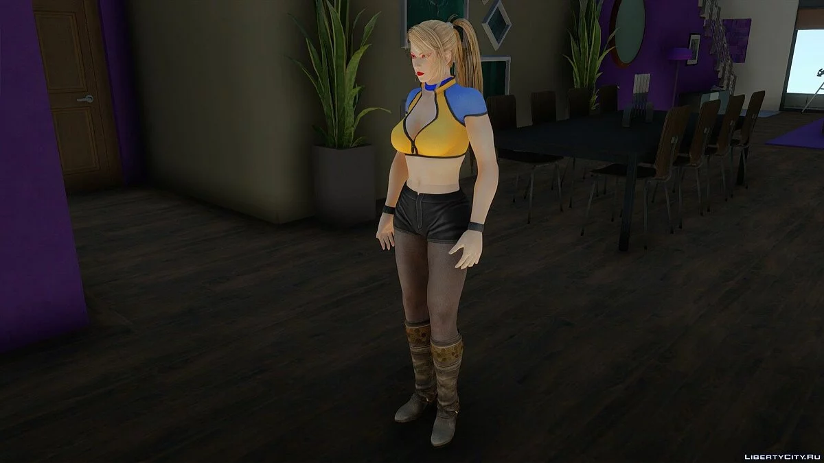 Sarah Bryant aus Virtua Fighter / GTA San Andreas