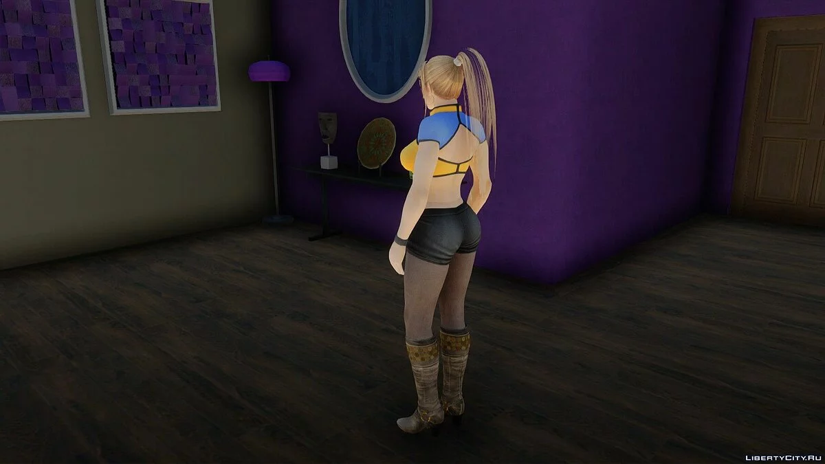 Sarah Bryant aus Virtua Fighter / GTA San Andreas