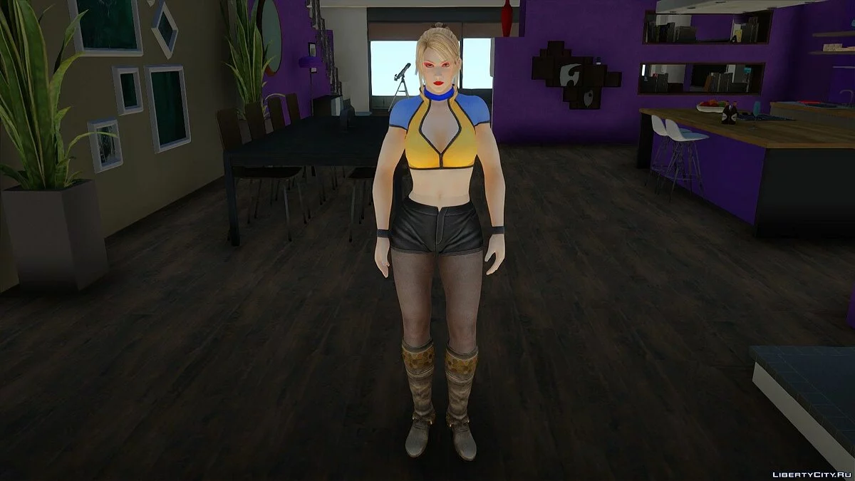 Sarah Bryant aus Virtua Fighter / GTA San Andreas