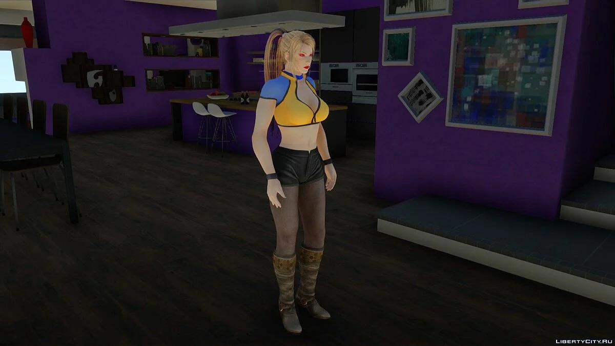 Sarah Bryant aus Virtua Fighter / GTA San Andreas
