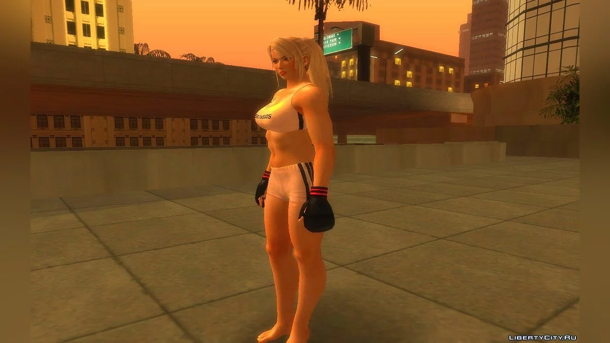 Sarah Adidas | DOA 5 LR / GTA San Andreas
