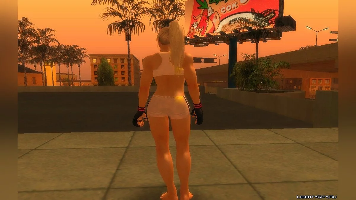 Sarah Adidas | DOA 5 LR / GTA San Andreas