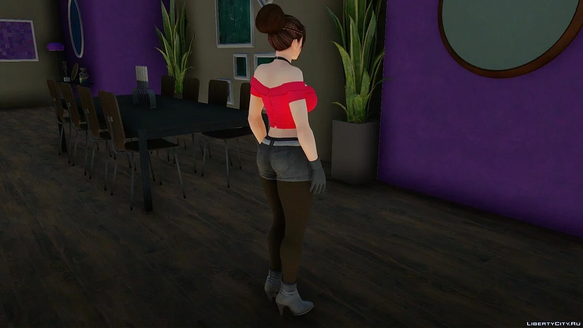Sexy Kokoro in Casual Wear / GTA San Andreas