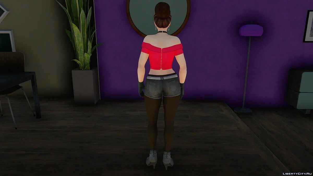 Sexy Kokoro in Casual Wear / GTA San Andreas