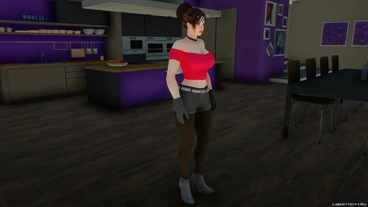 Sexy Kokoro in Casual Wear / GTA San Andreas