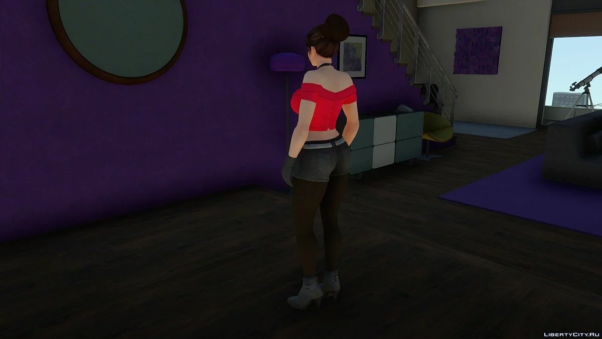 Sexy Kokoro in Casual Wear / GTA San Andreas