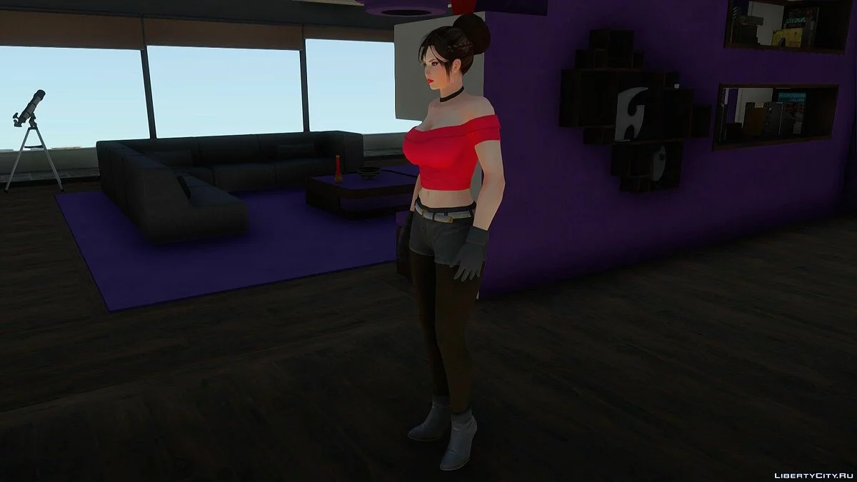 Sexy Kokoro in Casual Wear / GTA San Andreas