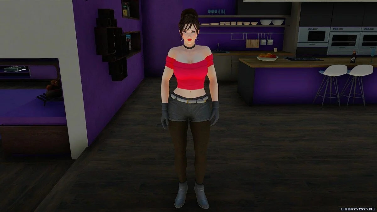 Sexy Kokoro in Casual Wear / GTA San Andreas