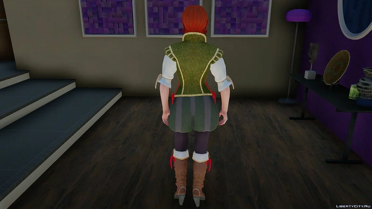 Shani from The Witcher / GTA San Andreas