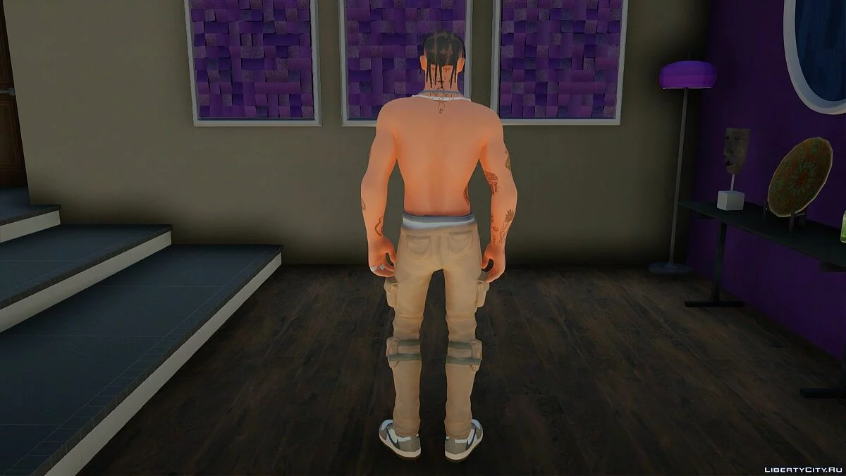 Travis Scott de Fortnite / GTA San Andreas