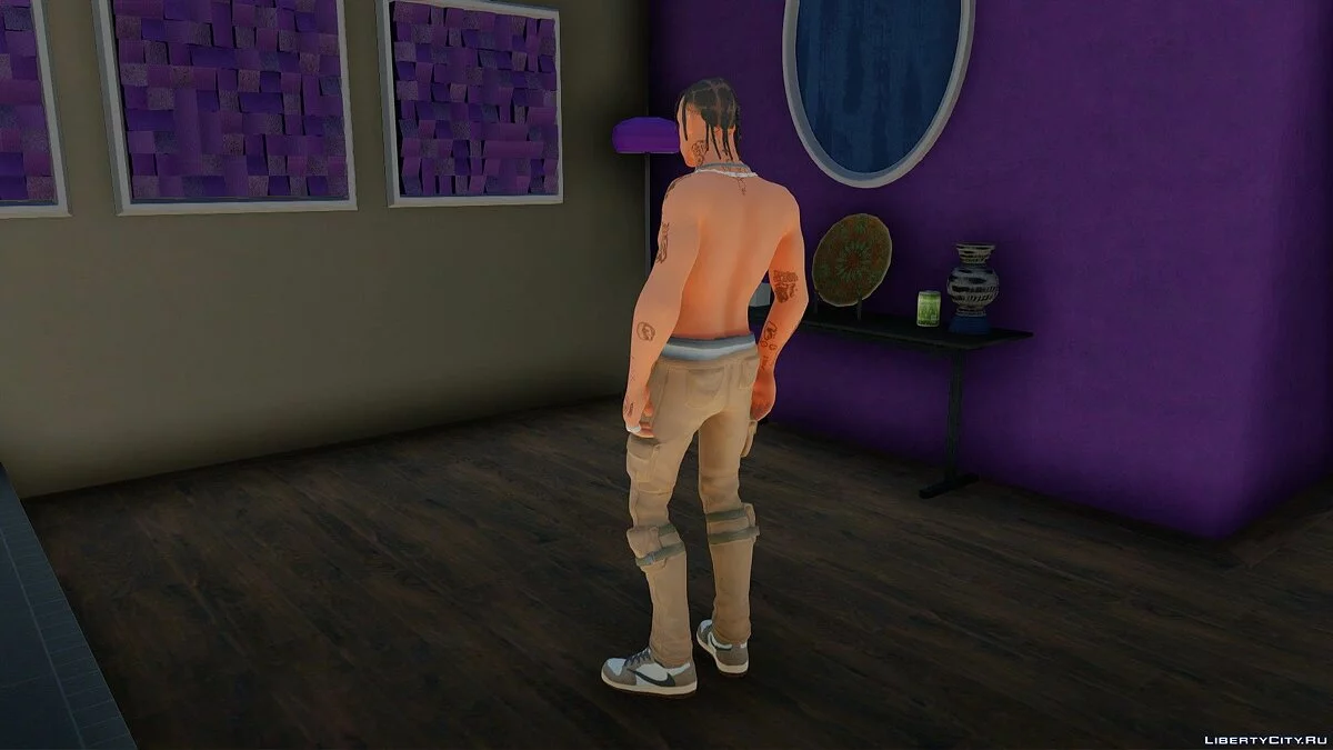 Travis Scott de Fortnite / GTA San Andreas
